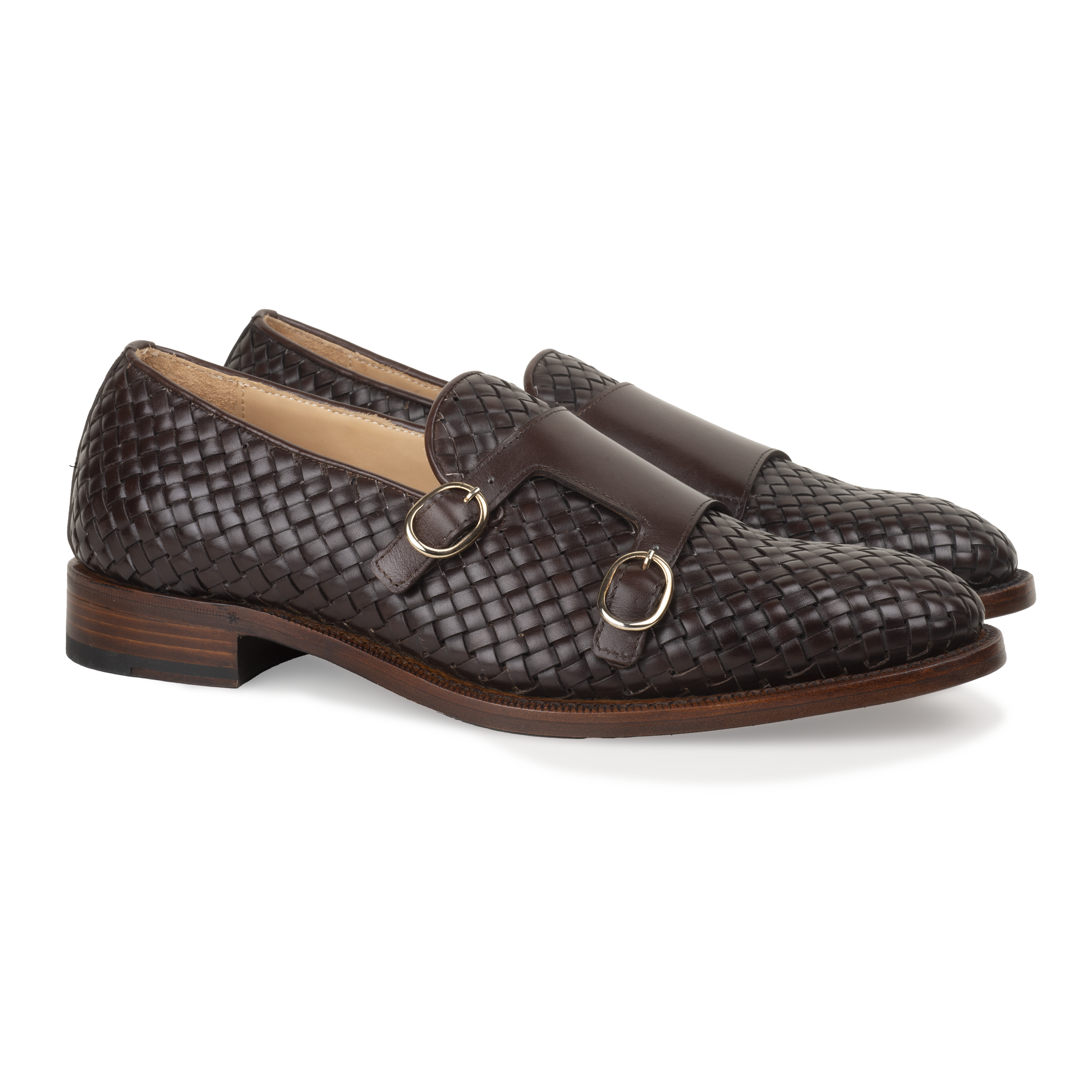 Loafer 02 - Double monk - Goodyear welted - Dark brown