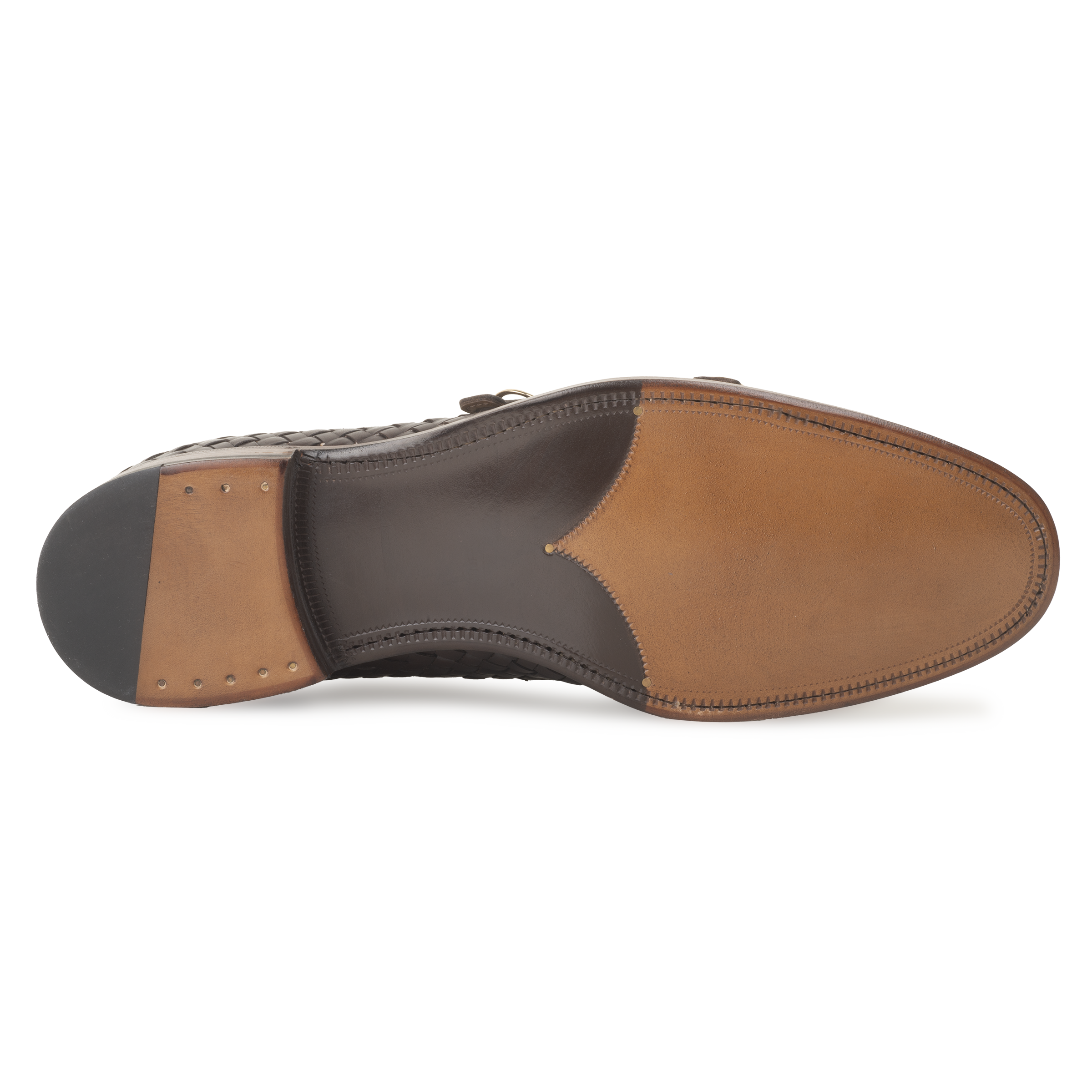 Loafer 02 - Double monk - Goodyear welted - Dark brown