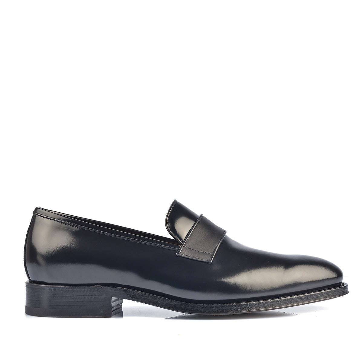 852 Vittorio Slip-on <br> Calfskin Leather Black